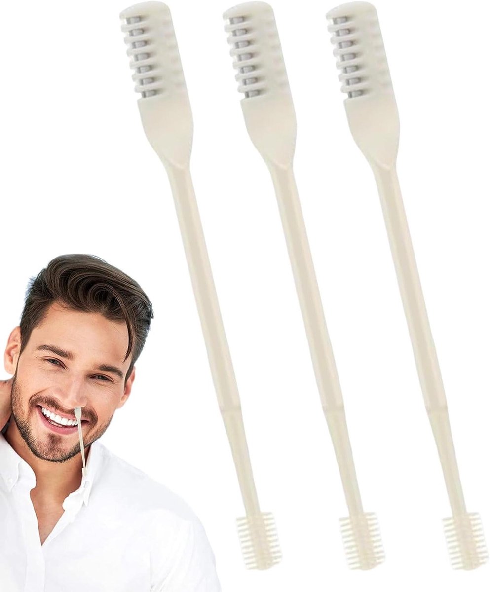 Neushaartrimmer Mannen - Neusknipapparaat Trimmertoestel - Persoonlijke Verzorging - 360 graden Draaikop - 9.2cm - Geel