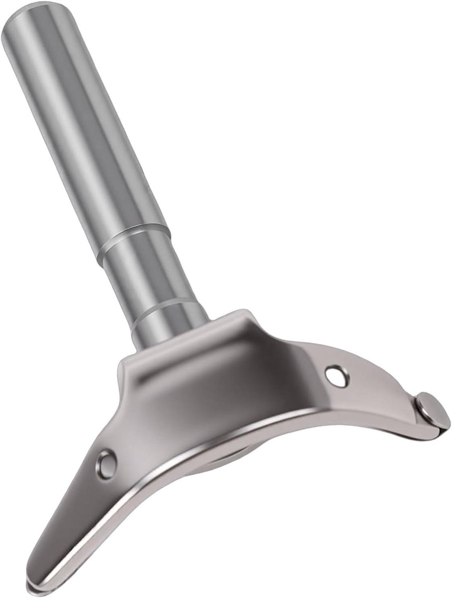 Spoelhaak Montage - Naaimachine Onderdeel - Naaien Thuis - Minimaliseert Draadopstopping - 1.6 x 2.3 Inch - Zilver