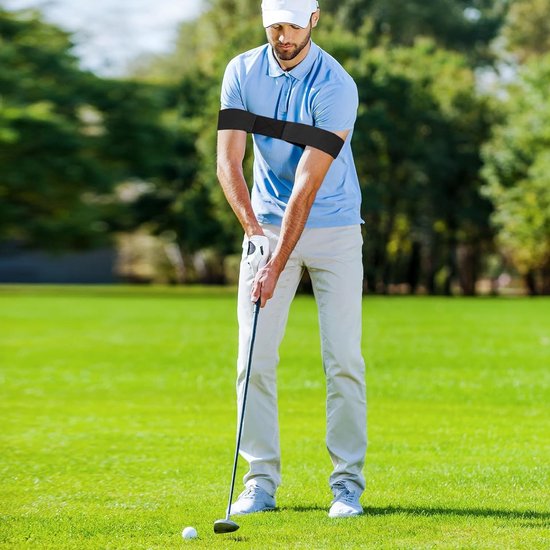 2 Stuks Golf Swing Trainer voor Beginners, Swing Alignment Corrector en Houdingscorrectie Armband voor Golfer, Geschikt voor Mannen, Vrouwen en Kinderen van Merkloos — afbeelding 4