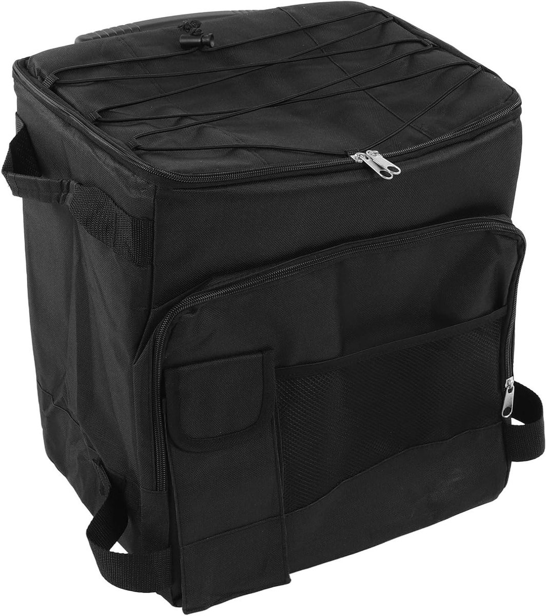 Roller Koeltas - Geïsoleerde Tas Koelbox - Buitenactiviteiten - Waterdicht Oxford Doek - 43L - Grijs