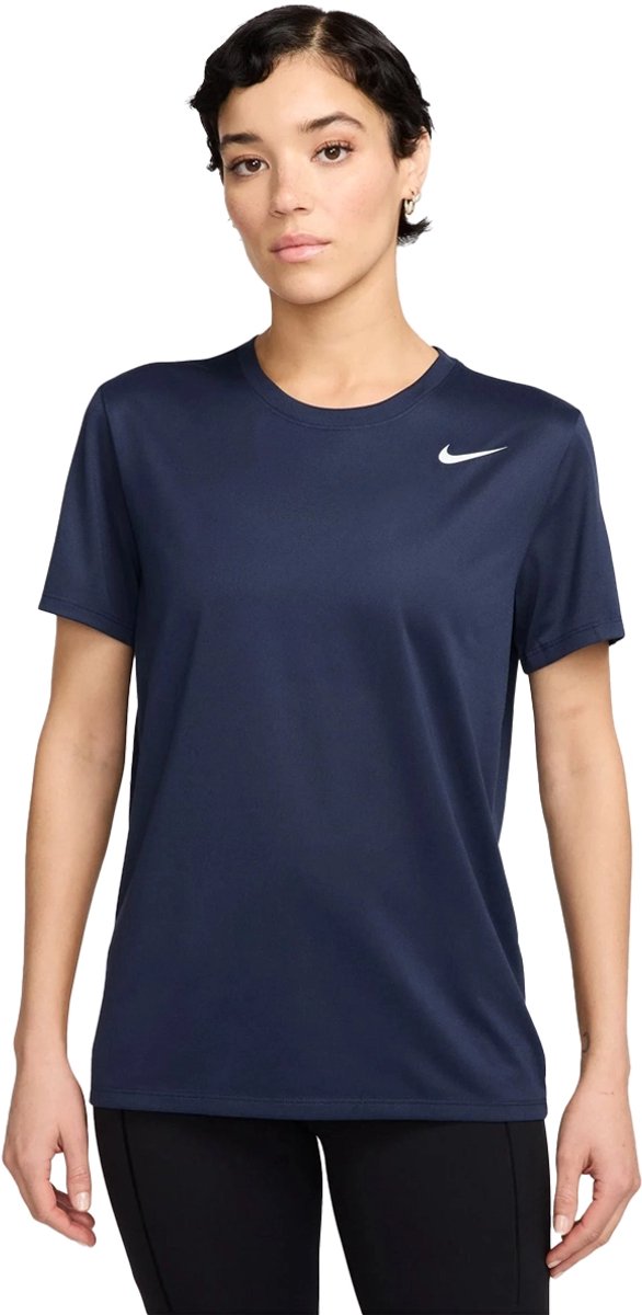 Nike dri-fit legend t-shirt in de kleur marine. Blauw