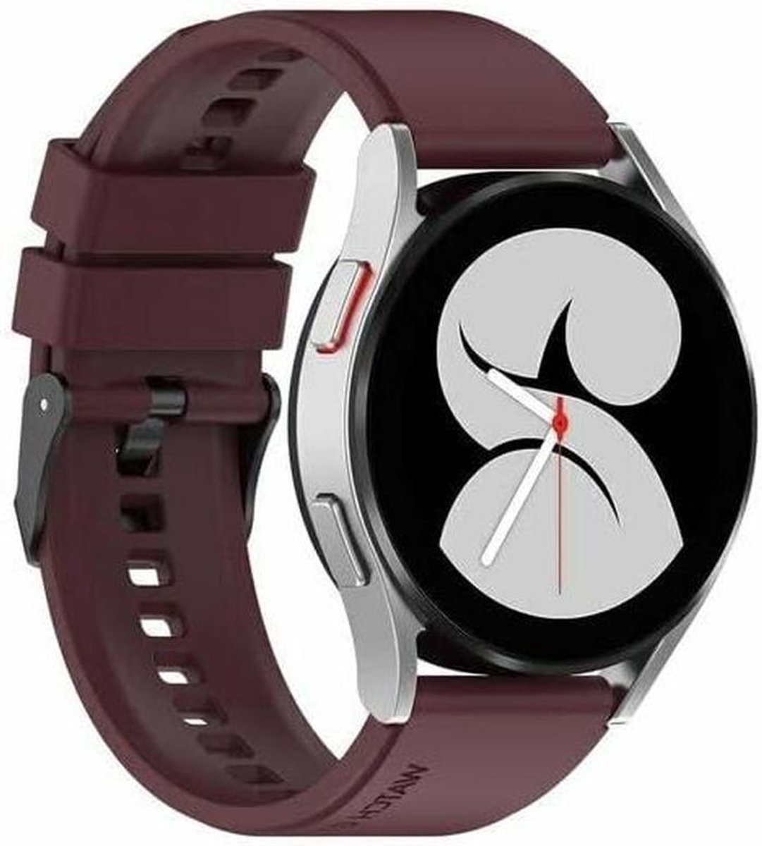 Garmin Vivomove band - Smartwatch band Horlogeband - Dagelijks gebruik - Flexibel siliconen materiaal - 20mm breed - Bordeaux