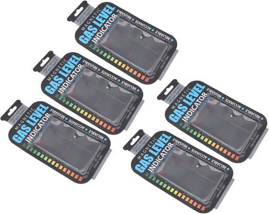 Gas Indicator Cilinder - Brandstofmeter Fles - Gasniveau Controleren - Kleurenschaal Afleesbaar - 5 stuks - Niet gespecificeerd — afbeelding 5