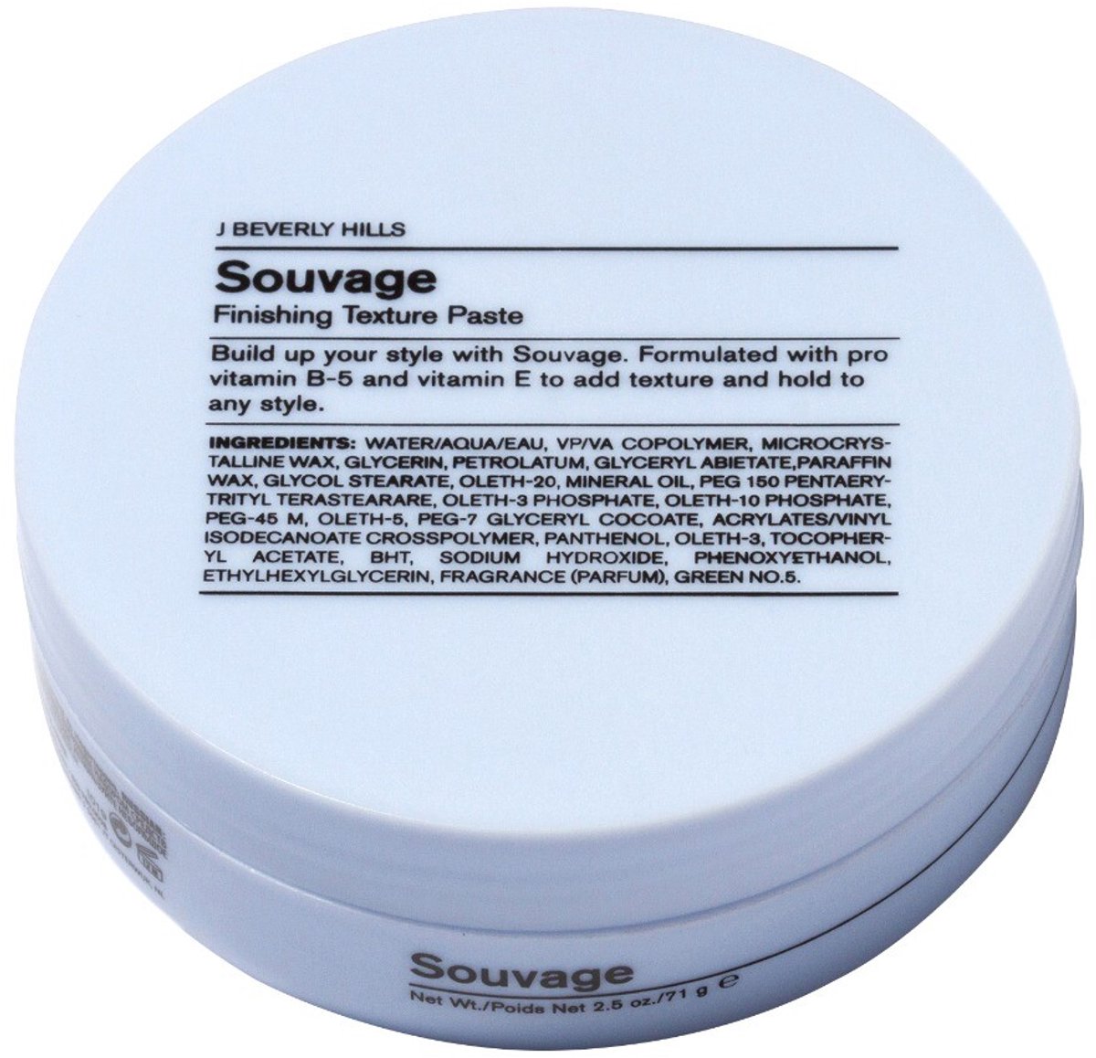 J Beverly Hills Blue Souvage Finishing Texture Paste