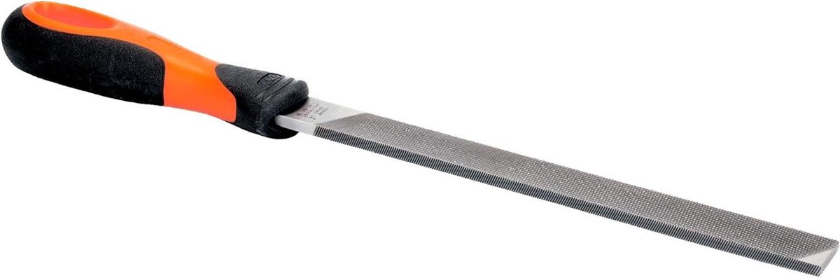 Handvijl - Plana vijl - Vlakke oppervlakken bewerken - Hoge spaanafvoer - 28 cm lengte - Metaal