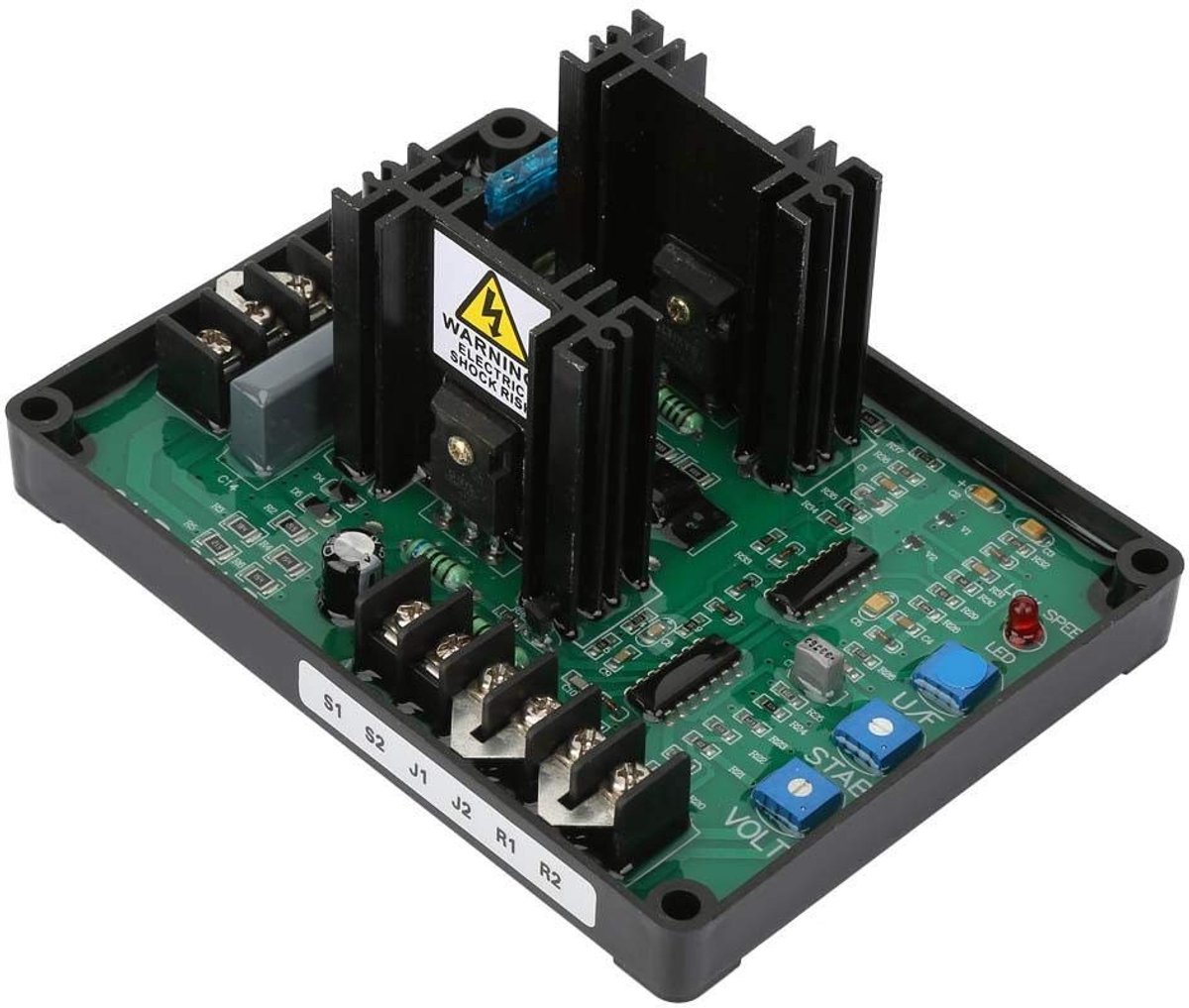 Dailygoody - OmGoods - Dailygoody - Voltage regulator - Universele spanningsregelaar - Voor enkele en driefasige toepassingen - Flexibel en aanpasbaar - Geschikt voor divers
