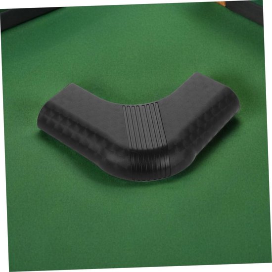 Hoekbeschermers Biljarttafel - Tafelhoekbeschermers Pooltafel - Meubilair Beschermen - Antislip Nylon Materiaal - 13x13x2 cm - Zwart — afbeelding 3