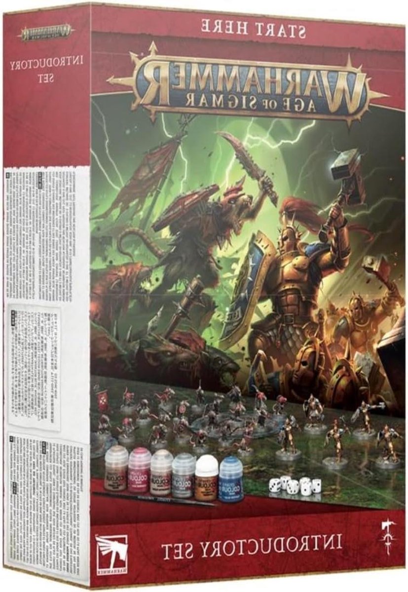 Warhammer Age of Sigmar - Miniatuurspel Set - Hobby Spel - Inleidende Set - 8.75 x 12 x 3 inches