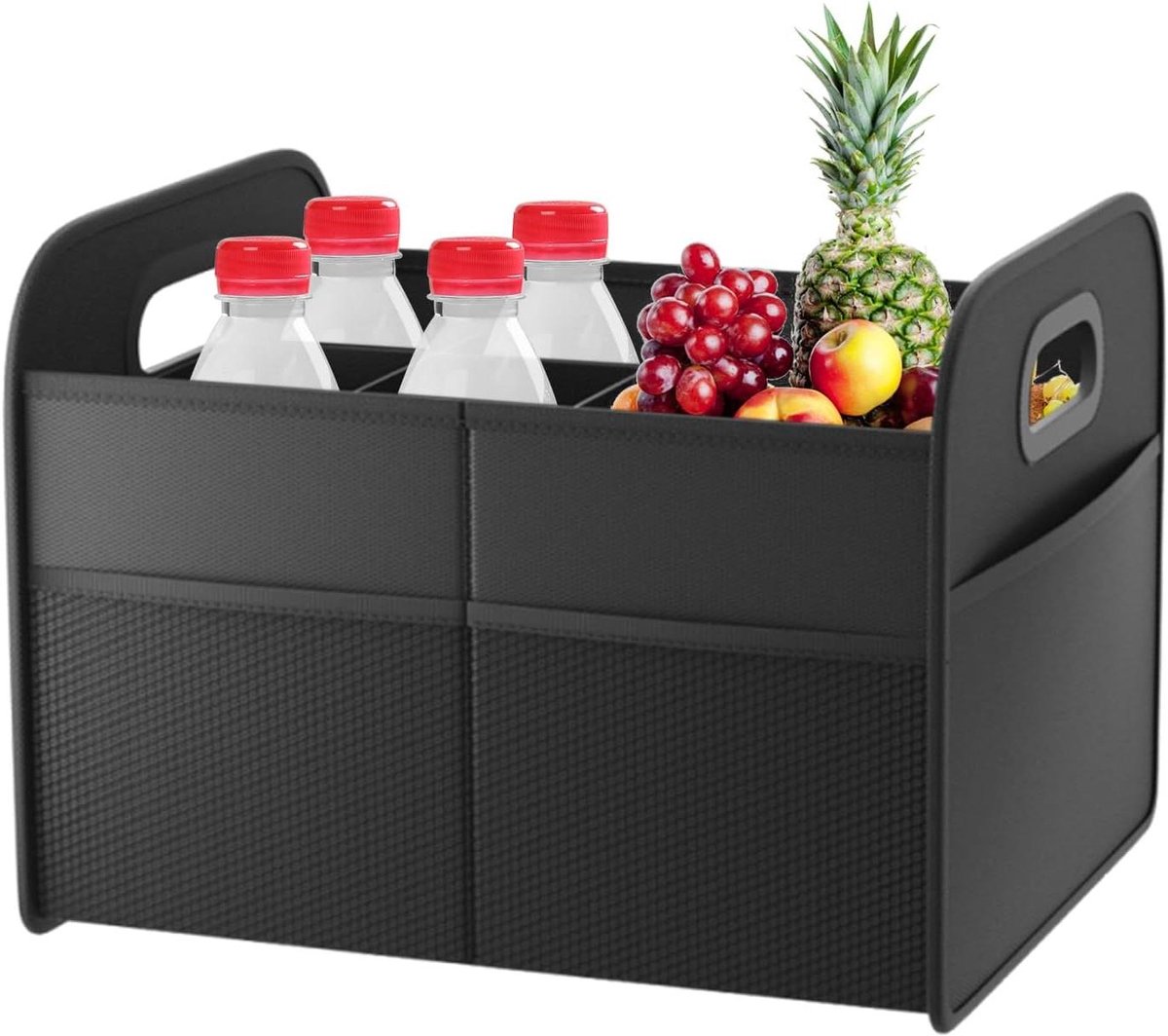 Autokoffer Organizer - Opbergdoos Auto - Auto Opruimen - Opvouwbaar Ontwerp - 30 Liter - Zwart