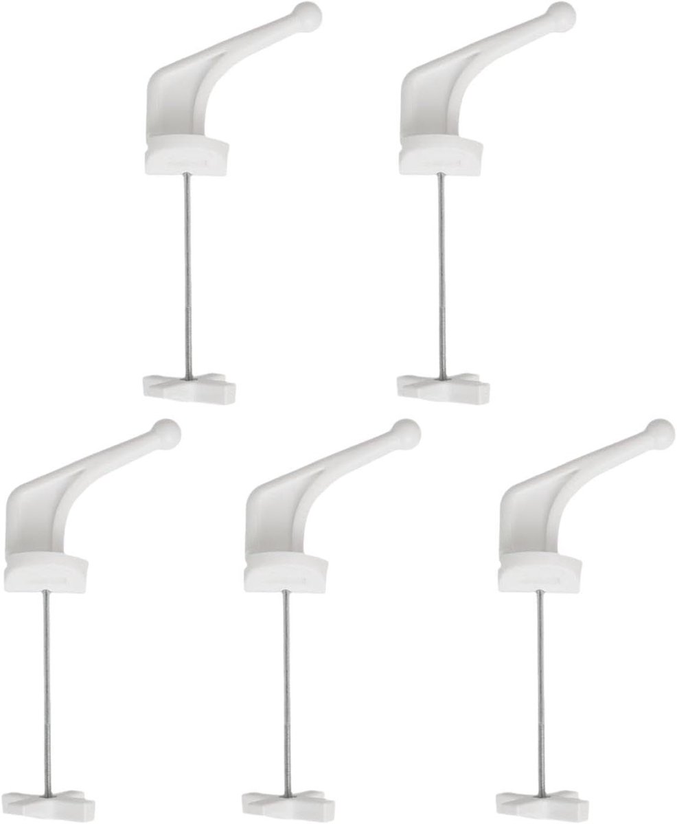 Radiator Haken - Handdoekhouders - Kleding Drogen - Hittebestendig Polystyreen - 18 x 9 x 