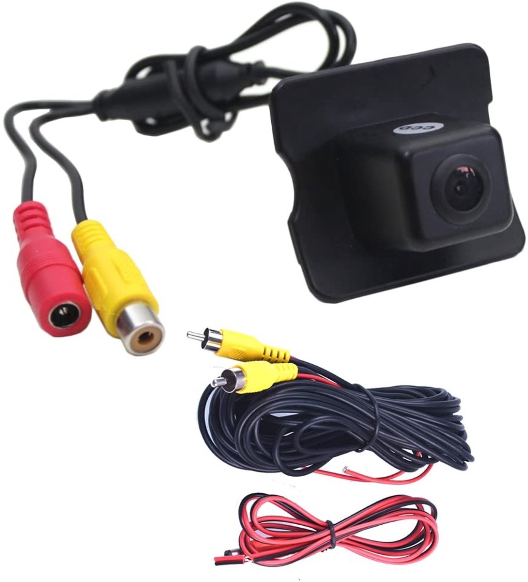 Dailygoody - Auto achteruitkeercamera - 170 graden uitkijkhoek - Waterdicht ontwerp - HD-kwaliteit - Nachtzicht - Geschikt voor diverse voertuigen - 12