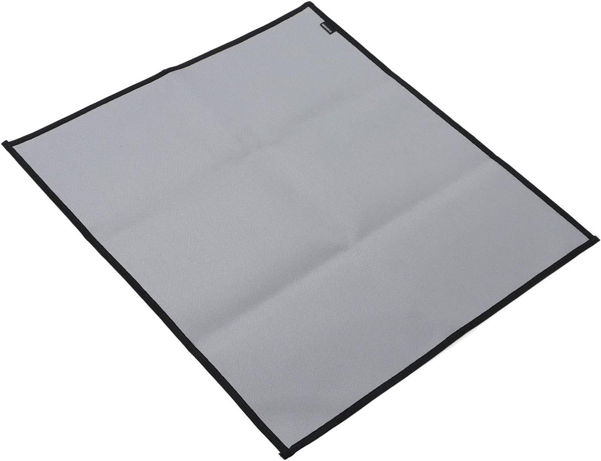 BBQ Isolatiemat - Hittebestendige Mat - Buiten Koken - Vlamvertragend Materiaal - Large - Zwart