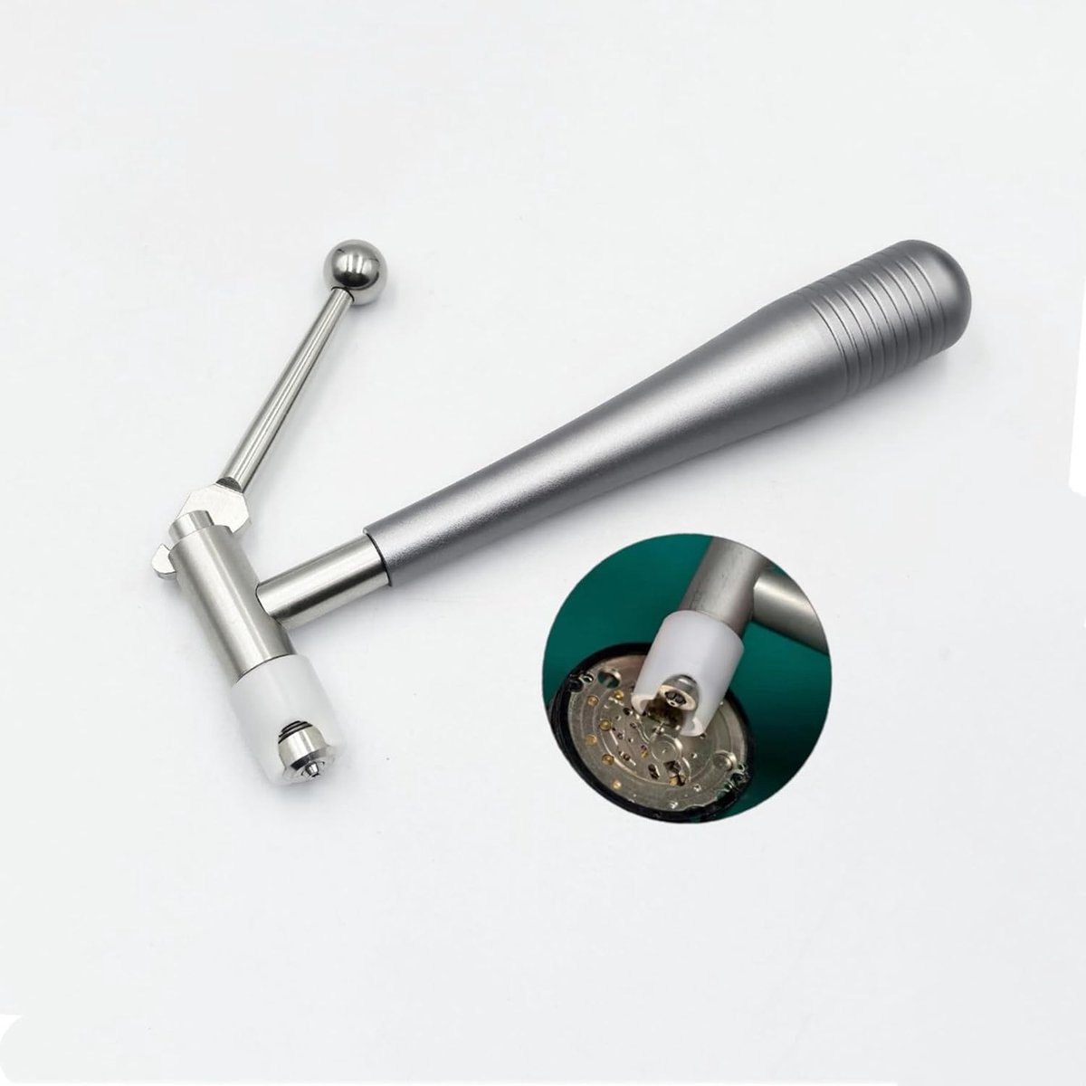 Beweging trekker - Uurwerk tool - Horloge reparatie - Ergonomische handgreep - 115 x 44 cm - Grijs