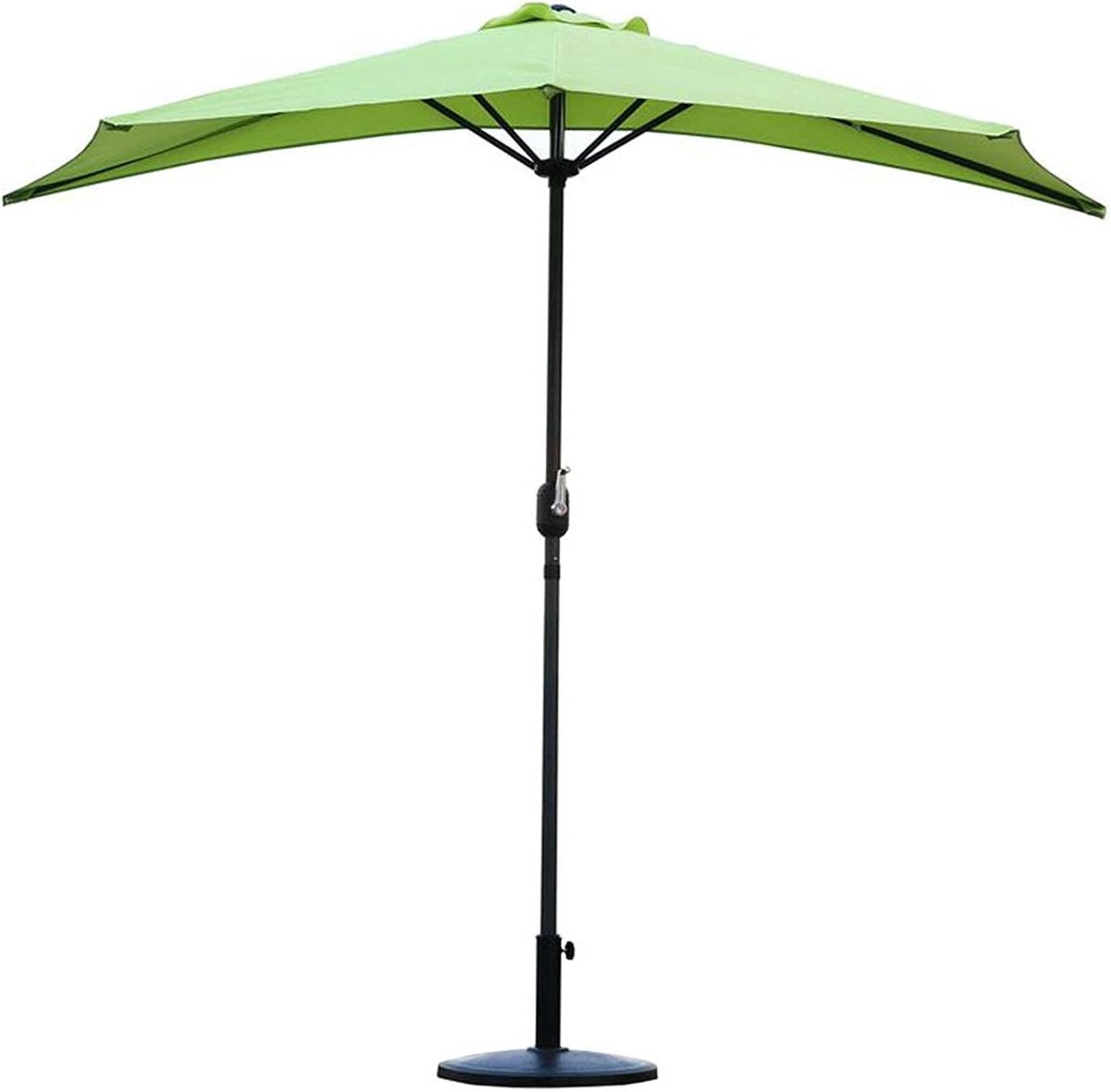 Halve parasol - Balkon parasol - Schaduw creëren - Waterdicht polyester - 27 meter - Groen
