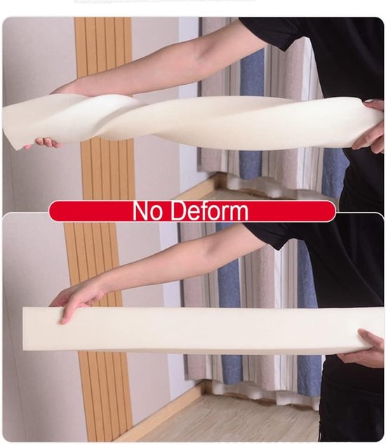 Opvouwbaar Matras - Slaapmat Gasten - Logeren Thuis - Afneembare Hoes - 80 x 200 cm - Geel — afbeelding 3
