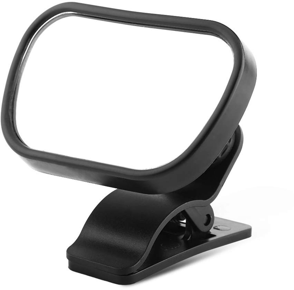 Dailygoody - Achteruitkijkspiegel - Babyspiegel - 360 graden instelbaar - Zwart - Veiligheid - Hoogwaardig acrylglas - Geschikt voor auto - Zwarte spi...