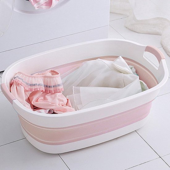 Inklapbaar Peuterbad - Draagbaar Babybad - Reizen en Kamperen - Ruim en Compact - 60 x 40 cm — afbeelding 4
