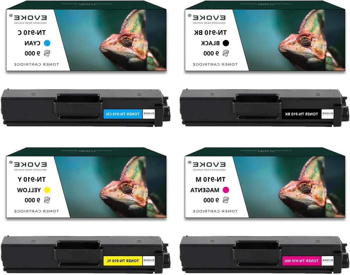 Tonercartridges Set - Printertoner CMYK - Kleuren Printen - Hoge Paginaopbrengst - 4 Stuks - CMYK