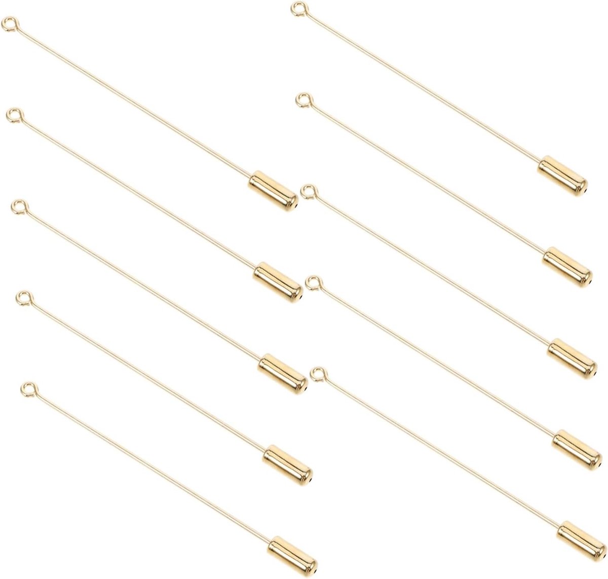 Broche Spelden - Kleding Speld - Kleding Versieren - DIY Accessoires - 7 cm - Goud