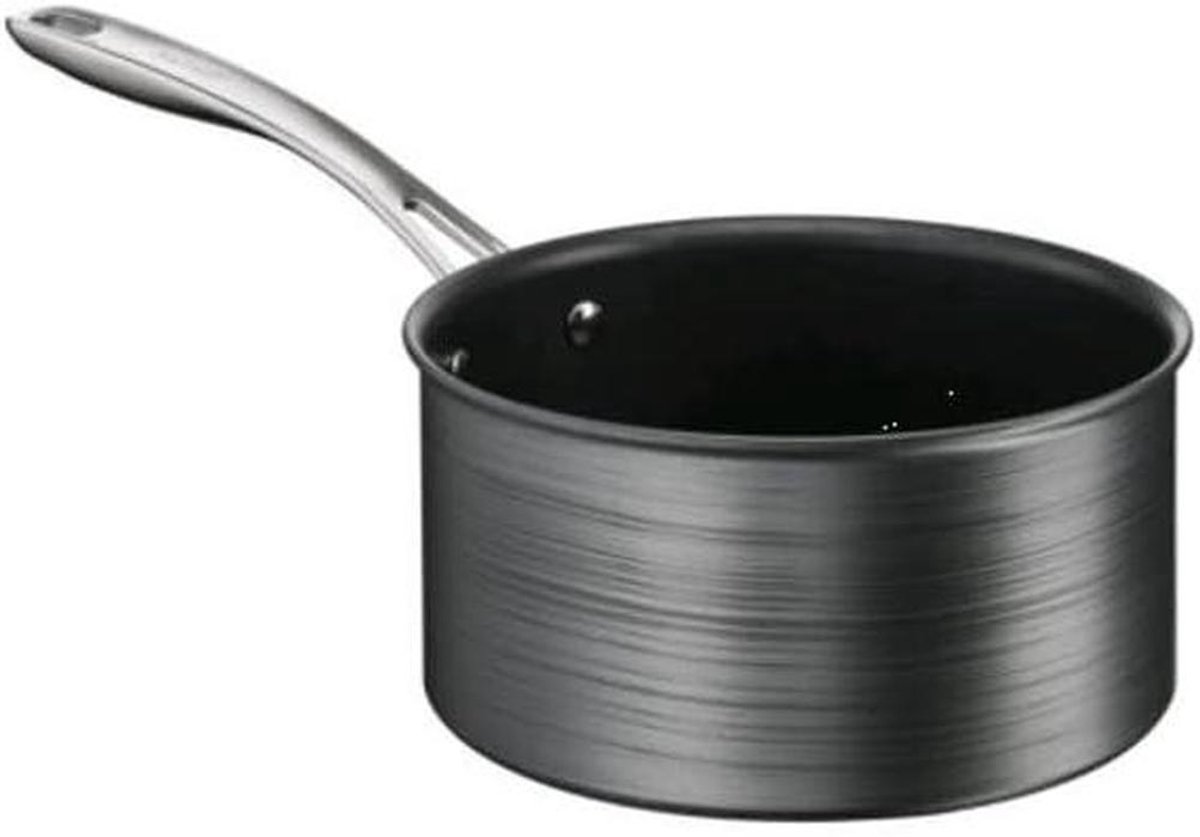Aluminium Sauspan - Kookpan Aluminium - Snel Koken - Thermo-Signal Technologie - 20 cm - Grijs