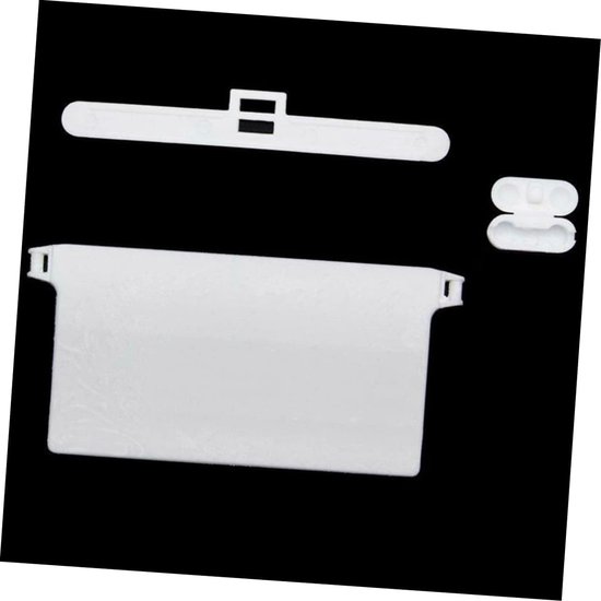 Verticale Gordijn Accessoires - Reparatieset Jaloezieën - Vensterdecoratie Onderhoud - Duurzaam Kunststof Materiaal - 20 x 10 x 10 cm — afbeelding 2
