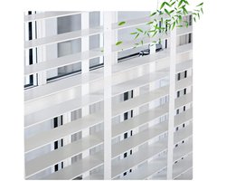 Houten Jaloezieën - Houten Gordijnen - Privacy Creëren - Milieuvriendelijke Verf - 70x175 cm - Natuurlijk Hout