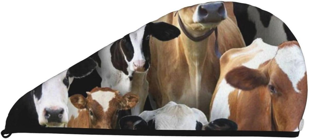 Haardroger Hoed - Haarwikkel Handdoek - Snel Haar Drogen - Zeer Absorberend - 26 x 64 cm - Koraalrood