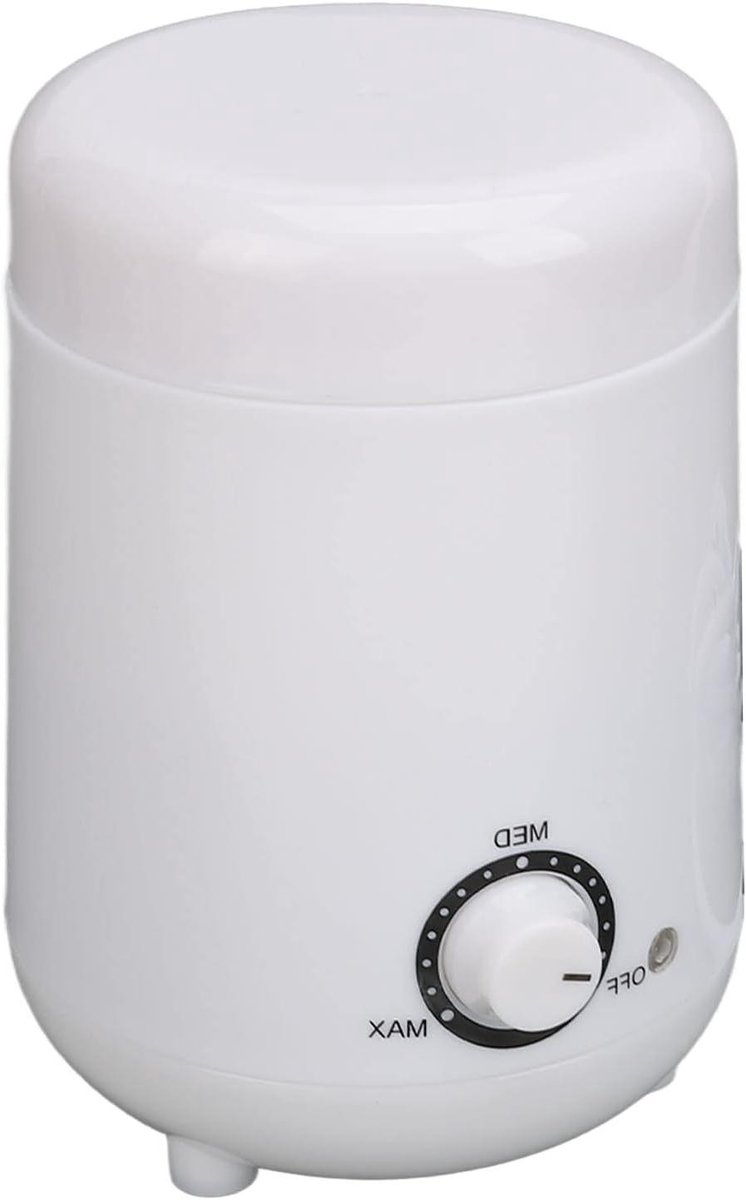 Elektrische Waxverwarmer - Mini Harsverwarmer - Ontharen Thuis - Instelbare Temperatuur - 250 cc - Wit