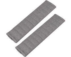 2 Stuks Gordelbeschermer Kinderen voor Renault Megane 2 3 4 Twingo Clio Talisman Captur Kwid scenic 2, Auto-Veiligheidsgordelkussens,Gordelkussens voor Auto Gordelbescherming 40cm,Grey