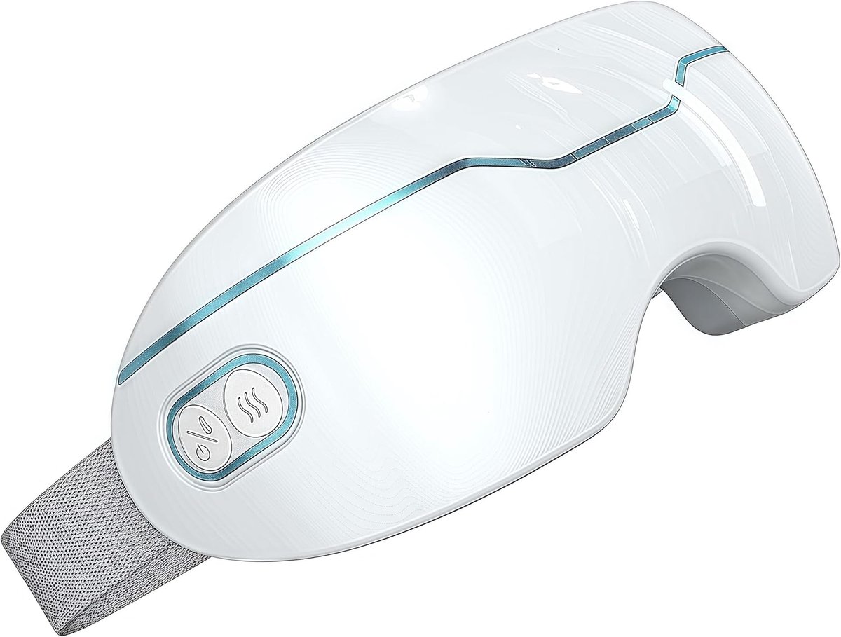Oogmasker met stoom voor droge ogen, oogmasker met stoomtherapie op twee niveaus, verstelbare verwarmde oogmassager met stoom, hydraterende oogverzorging met warme en koude nanospray, ideaal als cadeau. — cadeau in Verzorging - foto 2