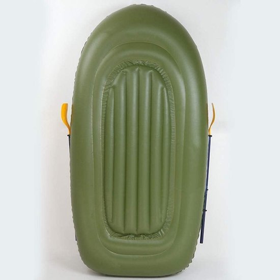 Opblaasbare Kano - Opblaasboot - Waterpret - Dubbel Persoons - 180 kg draagvermogen - Blauw — afbeelding 3