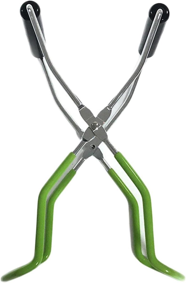 Inmaakpot Tang - Potlifter - Veilig Inmaken - Antislipgreep - 22.5 cm - Zilver