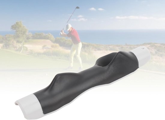 Club Handgreep Corrector - Grip Trainer - Golf Techniek Verbeteren - Versnelt Leerproces - 19 cm - Zwart van Club — afbeelding 5