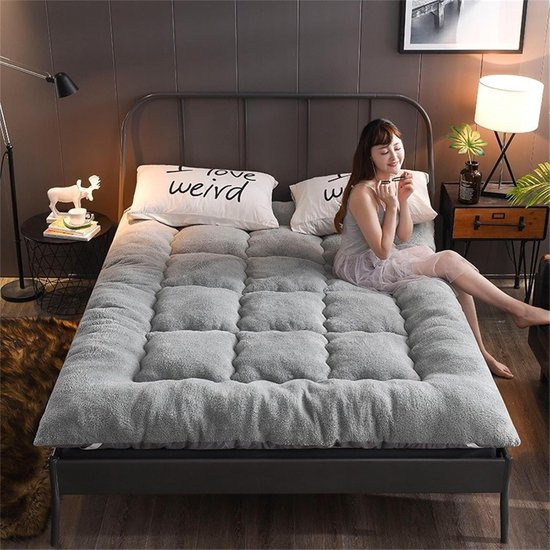 Opvouwbaar Matras - Vloerfuton - Ruimte Besparen - Dubbelzijdig Quiltproces - 60x120cm - BB — afbeelding 3
