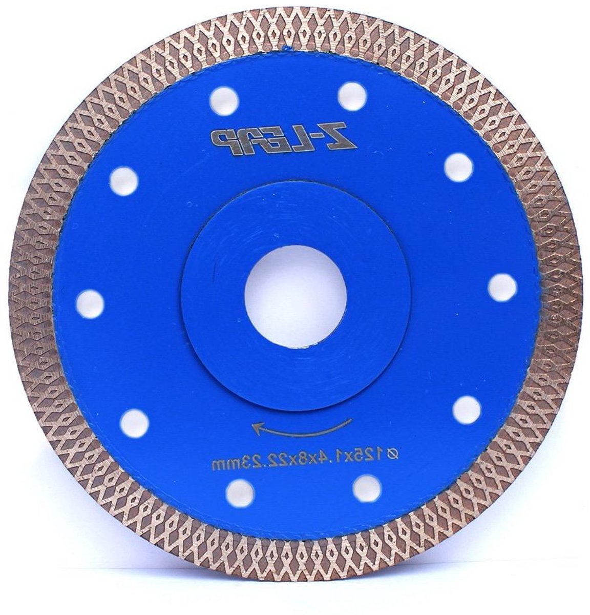 Diamant Zaagblad - Dun Snijblad - Materiaal Snijden - Super Dun Ontwerp - 5 Inch Diameter - Blauw