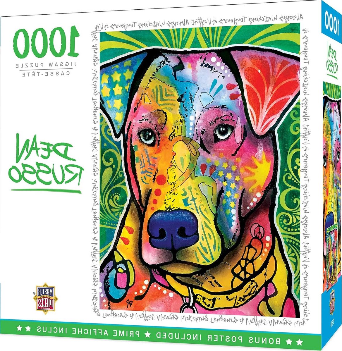 Puzzel 1000 stukjes - Legpuzzel volwassenen - Ontspannend tijdverdrijf - Willekeurig gesneden delen - 48 x 67 cm - Meerdere kleuren