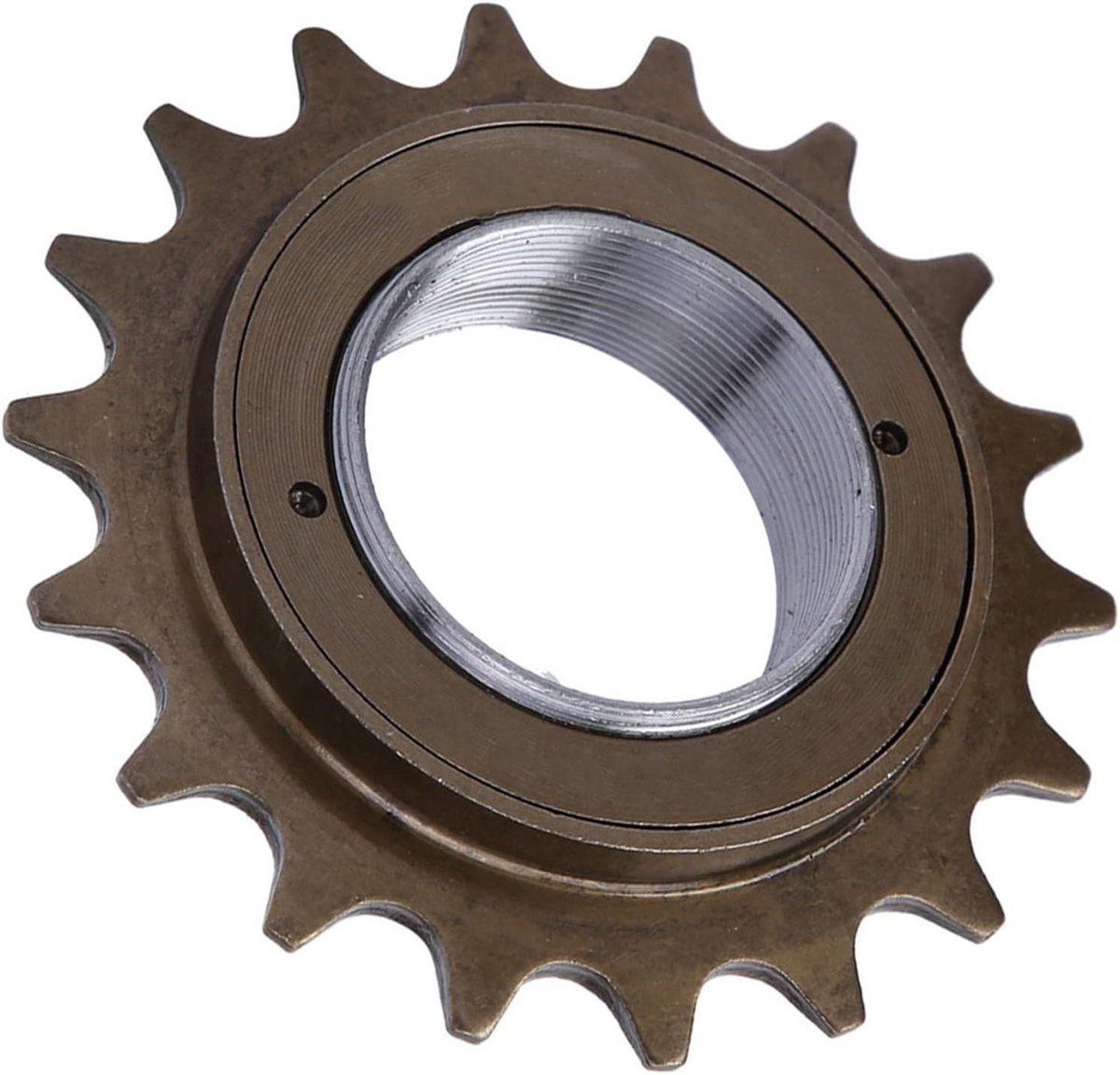 Fiets Vrijloop Tandwiel - Kettingwiel Een Speed - Soepel Fietsen - Lage Geluidsfrequentie - 7.8 cm Diameter - Zilverkleurig