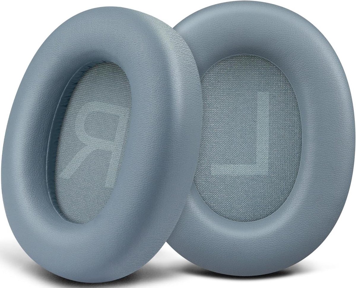 Oorkussens Vervanging - Earpads Kussentjes - Verbeter Geluidskwaliteit - Geluidsisolerend Schuim - 17.7 x 10.2 cm - Blauw