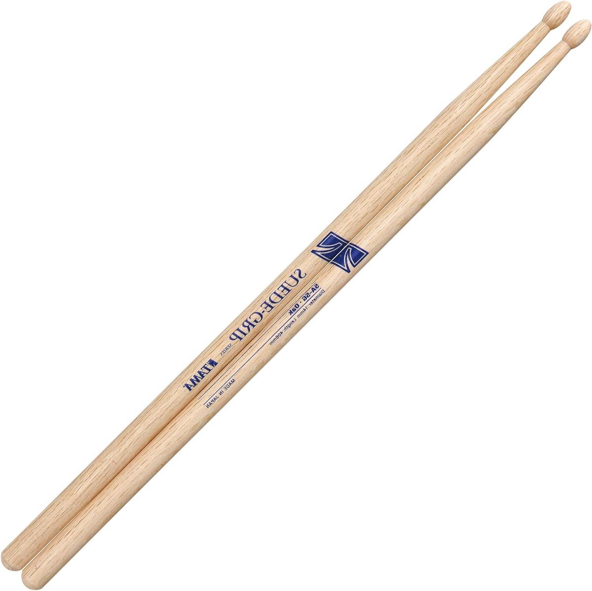 Drumstokken - Perdrumstokken - Muziek Maken - Antislip coating - 4064 mm - Naturel