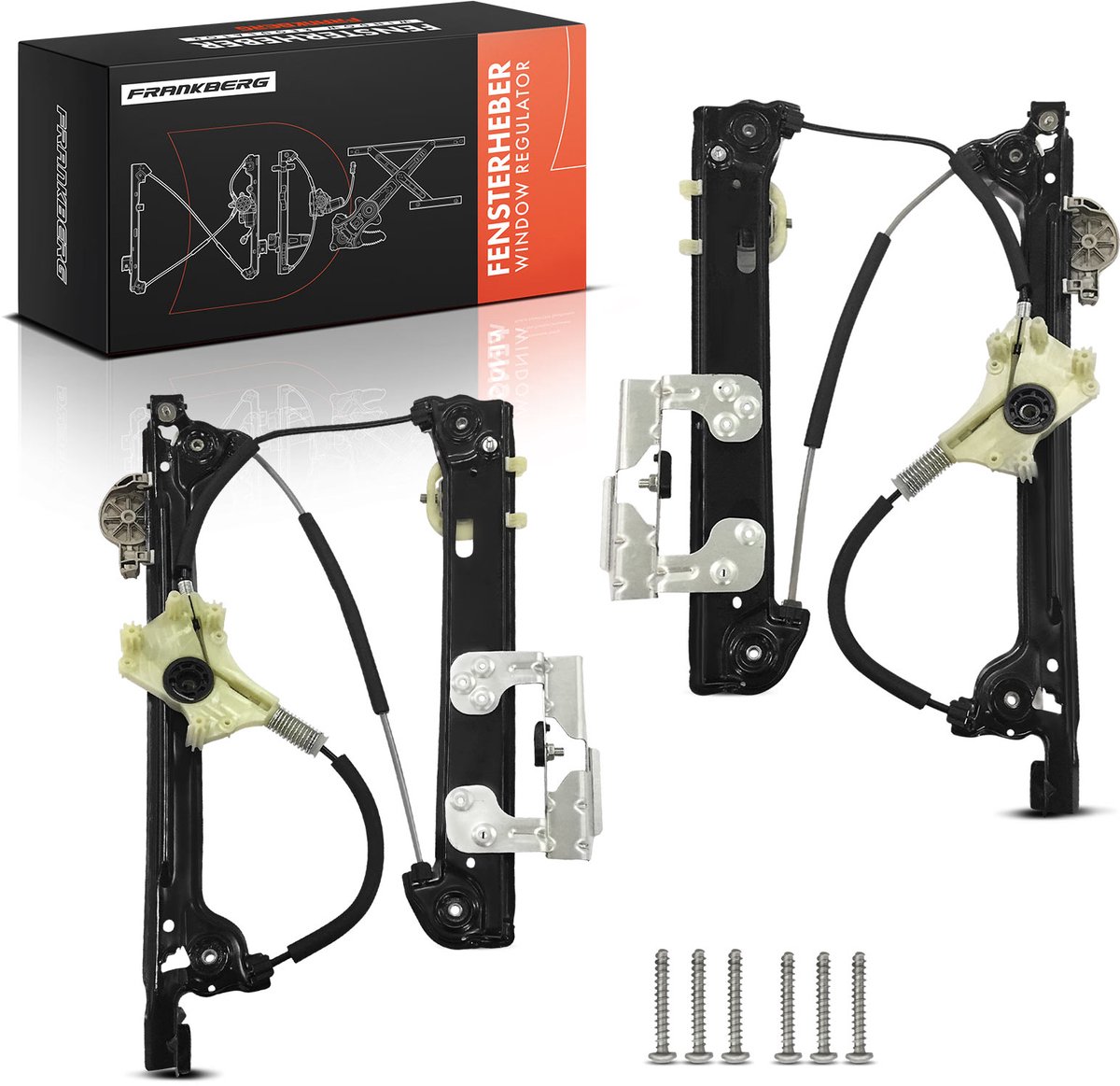 Frankberg 2x Raambediening Achter voor BMW 6 Gran Coupé F06