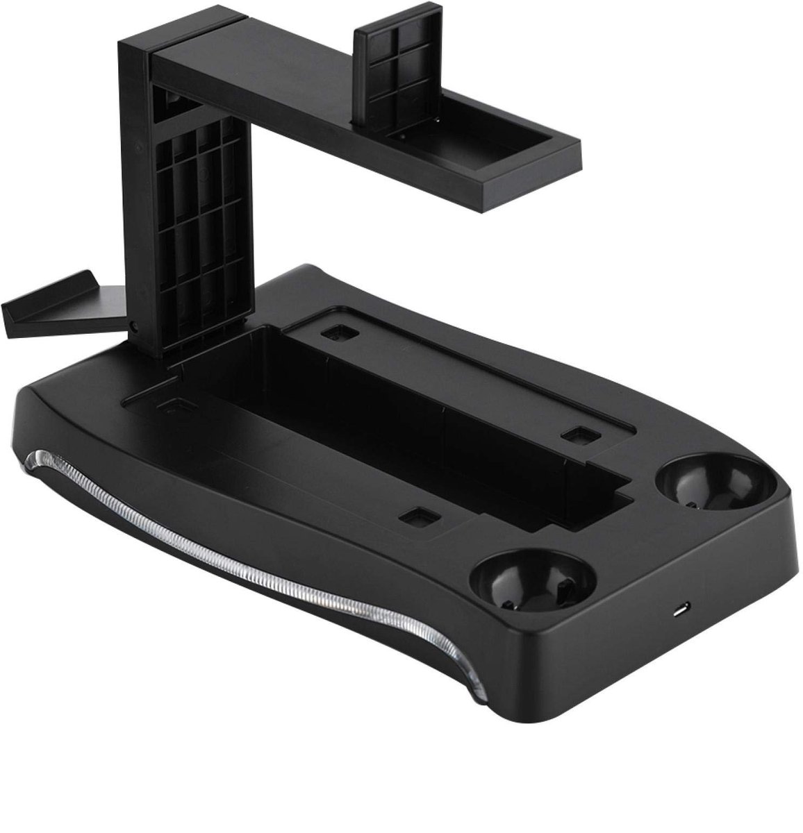 ONF3 - Laadstation voor VR - VR-controller Laadstation - Ruimtebesparend ontwerp - Zwart - VR-headsetstandaard - Geschikt voor PS4 - Compact en ...