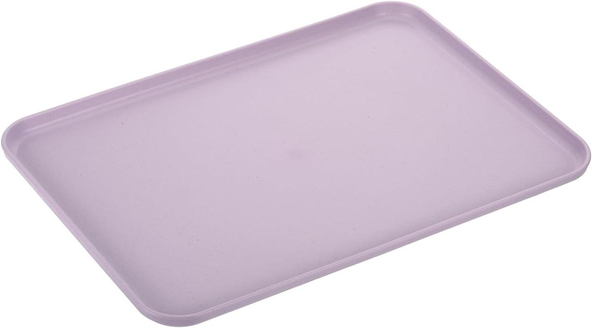 Dienblad - Serveerplateau - Eten Serveren - Antislip Oppervlak - 38 x 27 cm - Paars