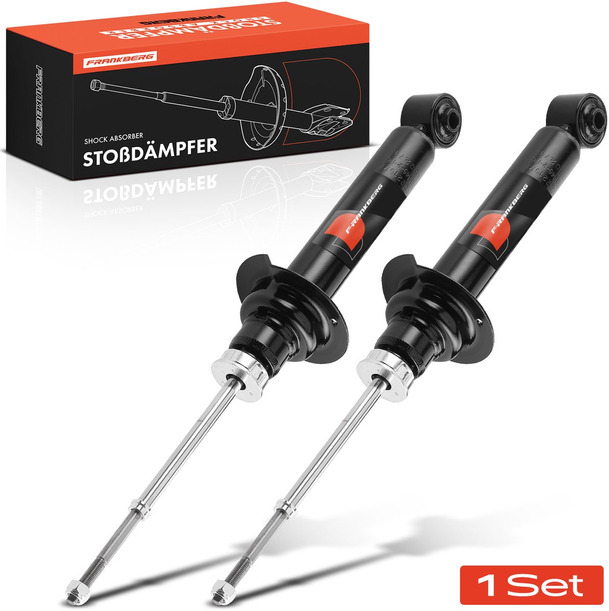 Frankberg 2x Demper Vooras voor Mitsubishi