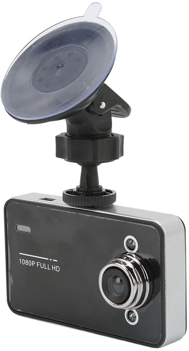 Golden crown - Dash Cam voor Auto's - HD 1080P - Bewegingsdetectie en Ondersteuning van 32 GB - 2,4-inch Kleurendisplay - Ondersteunt Automatisch Opne