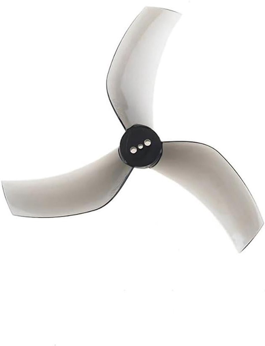 Drone Propellers - 3-bladige Rotor - Cinewhoop Vliegen - Hogere Efficiëntie - 90 mm - Grijs