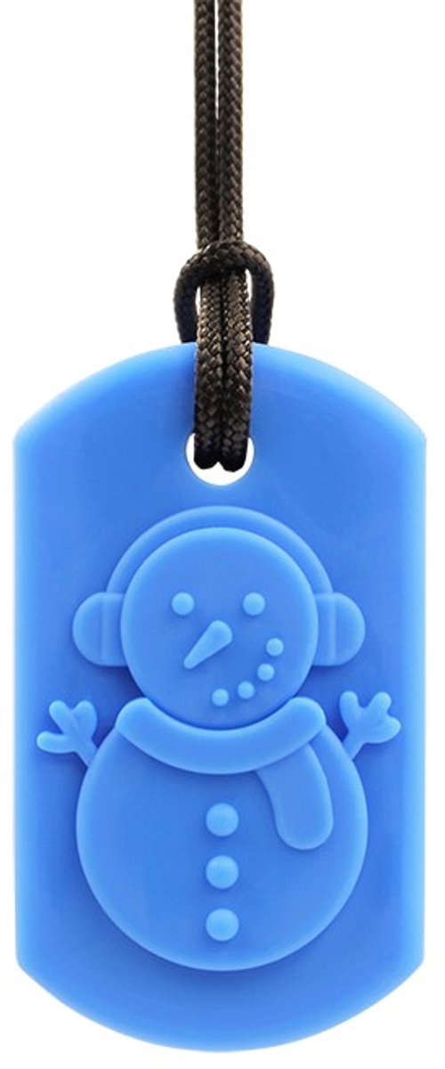 ARK Therapeutic kauwsieraad sneeuwpop Frost Bite - bijtketting voor kinderen.