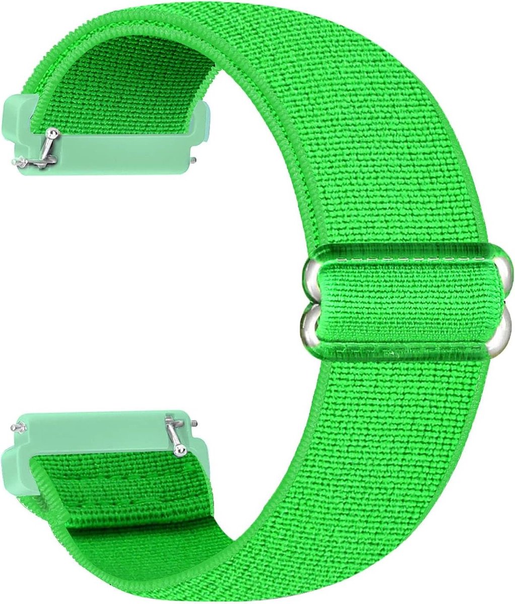Elastische Armband - Nylon Band - Sportactiviteiten - Zacht en Flexibel - 13.46 cm - Groen