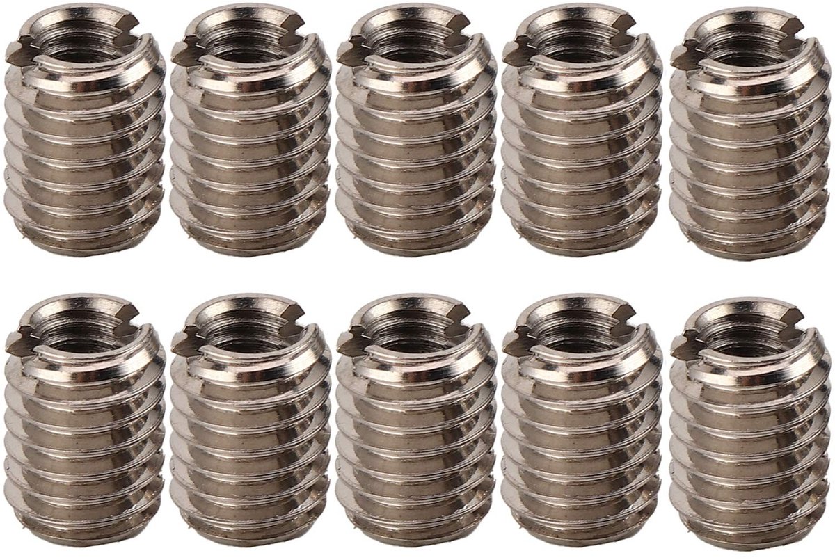 aladdien - RVS Draad Inserts - Zelftappende Draadversterkers - M4x0.7 en M6x1.0 - Hoogwaardige Draadversterkers - Geschikt voor Diverse Toepassingen...