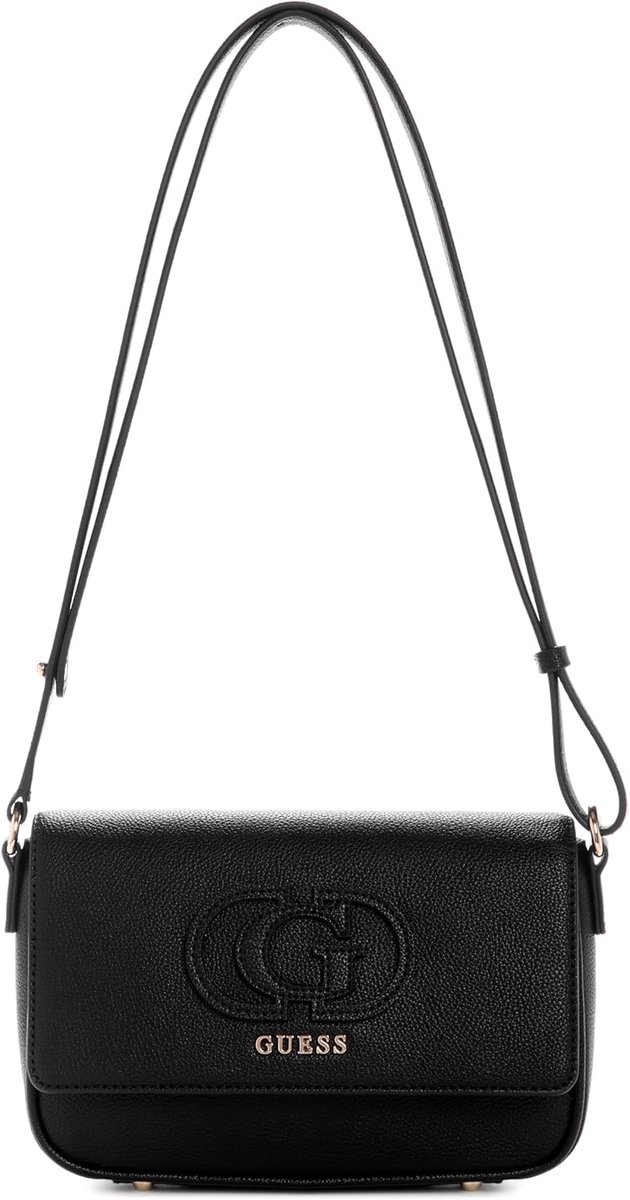 Schoudertas Dames - Crossbody Tas - Dagelijks Gebruik - Verstelbare Band - 23 x 16 cm - Zwart