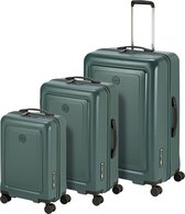 Princess Traveller Elements - Kofferset 3 delig - Seaweed - 35L Handbagage + 65L en 98L Reiskoffer - Lichtgewicht Trolley - GRS gecertificeerd